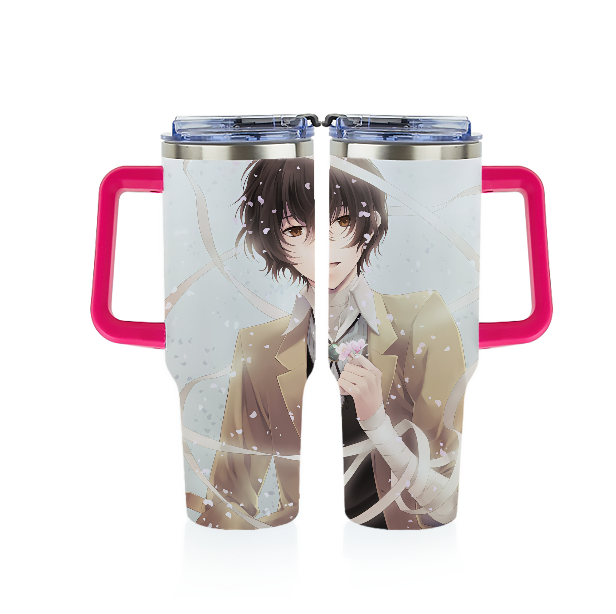 （画像用） 文豪ストレイドッグス Bungo Stray Dogs 1200ｍLフルプリント車用タンブラー